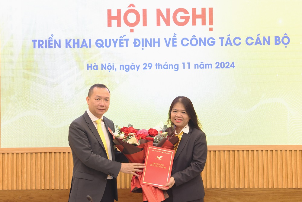 Bưu điện Việt Nam bổ nhiệm Phó Giám đốc Bưu điện Thành phố Hà Nội
