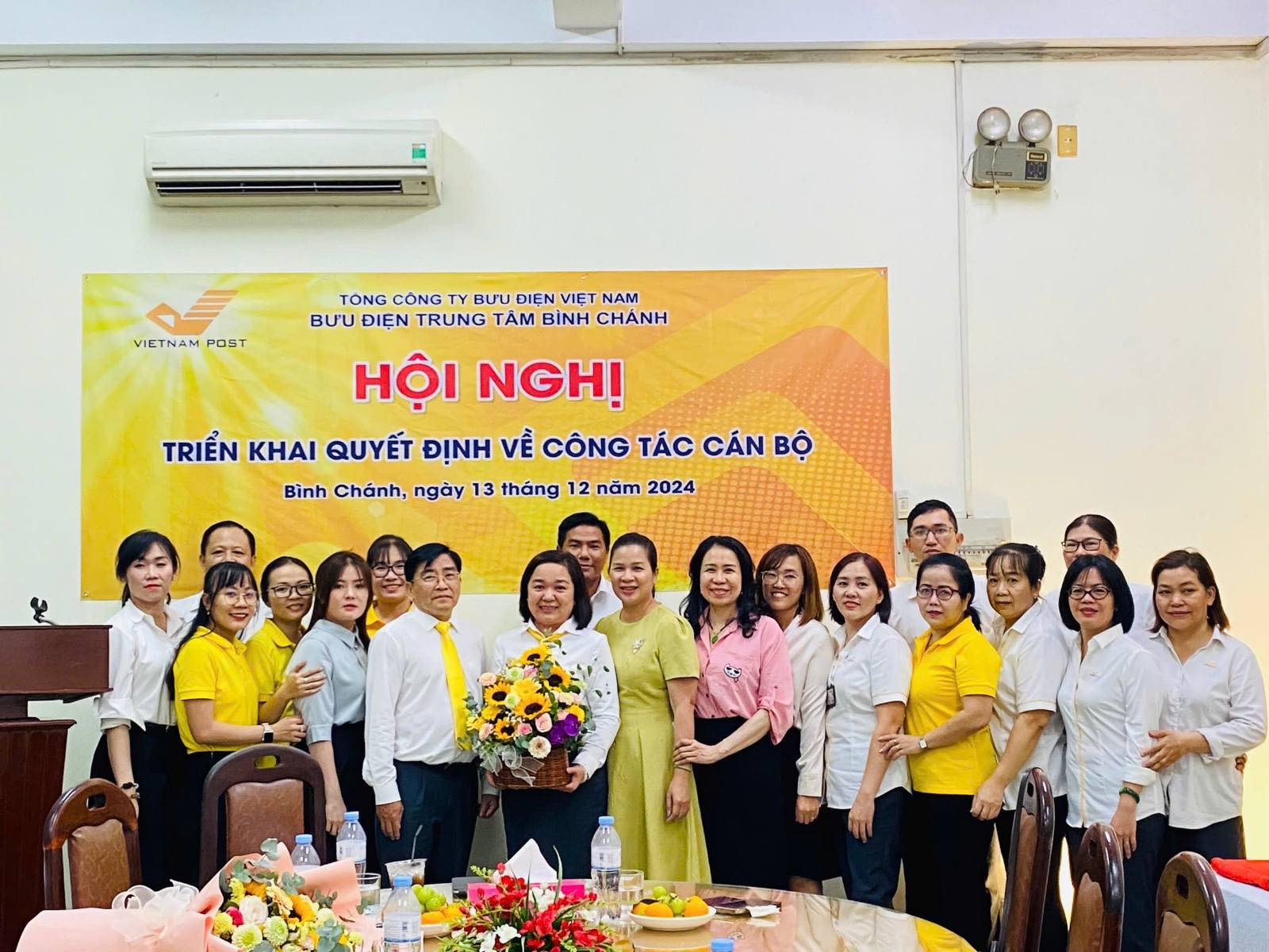 Bưu điện Việt Nam bổ nhiệm Giám đốc Bưu điện Trung tâm Bình Chánh